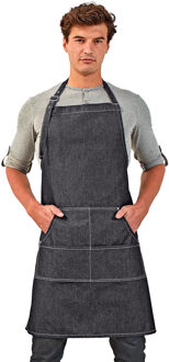 Premier Jeanssteek Slabberschort (Zwarte denim)