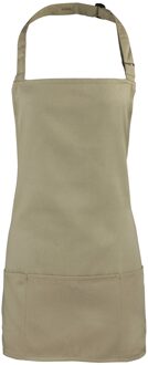 Premier Kleuren 2-in-1 schort / werkkleding (Pack of 2) (Khaki) Kaki - One Size