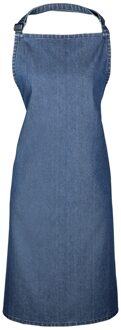 Premier Kleuren Slabberschort / Werkkleding (Pack of 2) (Indigo Denim) Indigoblauw