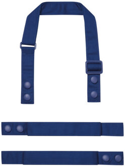 Premier Kleuren swap & pop schortriemen Blauw - One size