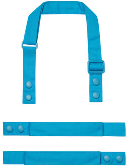 Premier Kleuren swap & pop schortriemen Blauw - One size