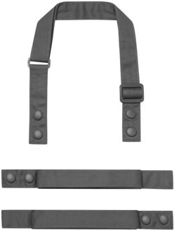 Premier Kleuren swap & pop schortriemen Grijs - One size