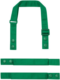 Premier Kleuren swap & pop schortriemen Groen - One size