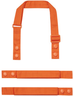 Premier Kleuren swap & pop schortriemen Oranje - One size