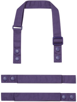 Premier Kleuren swap & pop schortriemen Paars - One size