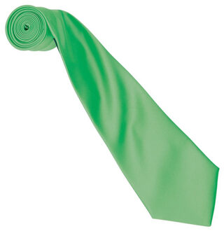 Premier Kleurencollectie satijnen stropdas Groen