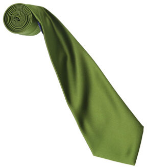 Premier Kleurencollectie satijnen stropdas Groen