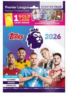 Premier League 2025/26 Trading Cards Starter Pack