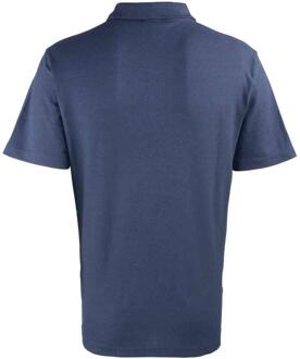 Premier poloshirt met studs voor heren (Marine) Navy - 5XL