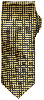 Premier Puppytooth Stropdas (Goud)