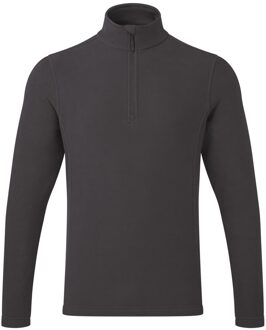 Premier Recyclight Quarter Zip Fleece voor volwassenen (Donkergrijs) - maat M