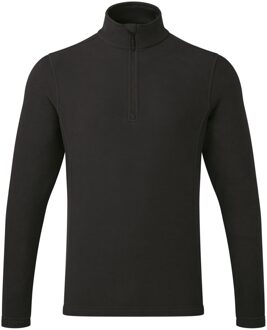 Premier Recyclight Quarter Zip Fleece voor volwassenen (Zwart) - 2XL