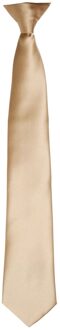 Premier Satijnen stropdas voor volwassenen (Khaki) Kaki