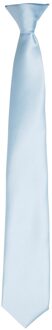 Premier Satijnen stropdas voor volwassenen (Lichtblauw)