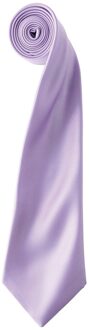 Premier Satijnen stropdas voor volwassenen (Lila) - maat