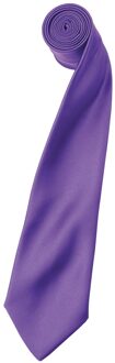 Premier Satijnen stropdas voor volwassenen (Rijke Violet)