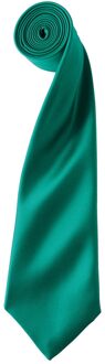 Premier Satijnen stropdas voor volwassenen (Smaragd)