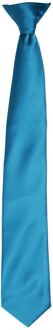 Premier Satijnen stropdas voor volwassenen (Teal) Groenblauw - One Size