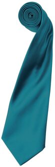 Premier Satijnen stropdas voor volwassenen (Teal) Groenblauw - One Size