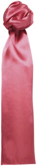 Premier Sjaal - Dames/vrouwen Gewone Zakelijke Sjaal (Fuchsia) - maat