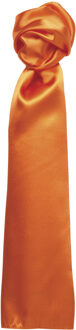 Premier Sjaal - Dames/vrouwen Gewone Zakelijke Sjaal (Oranje) - maat