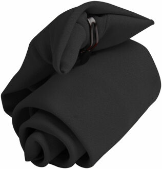 Premier Stropdas - Heren Effen Werkkleding Clip Op Stropdas (Pakket van 2) (Zwart) - One Size