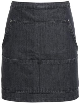 Premier Taille schort voor volwassenen (Zwarte denim)