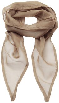 Premier Uniseks sjaal van chiffon in kleuren voor volwassenen (Khaki) Kaki