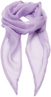Premier Uniseks sjaal van chiffon in kleuren voor volwassenen (Lila) - One Size