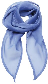 Premier Uniseks sjaal van chiffon in kleuren voor volwassenen (Middenblauw) - One Size