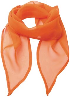 Premier Uniseks sjaal van chiffon in kleuren voor volwassenen (Terracotta) Groenblauw