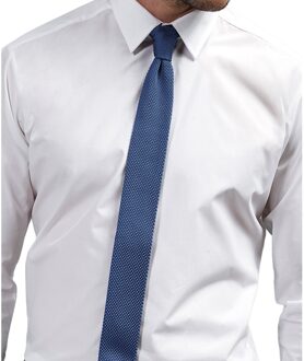 Premier Unisex gebreide stropdas voor volwassenen (Middenblauw) - maat