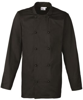 Premier Unisex koksmantel Volwassenen (Zwart)