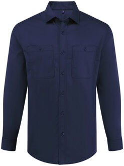 Premier Unisex Volwassen Utility 2.0 Shirt (Marineblauw) Navy - 4XL