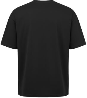 Premier Unisex Volwassenen Utility 2.0 Effen Oversized T-Shirt (Blijf Zwart) - M