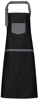 Premier Volledige schort voor volwassenen (Zwarte denim)