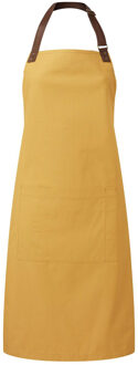 Premier Volwassenen Unisex Bijlage Slabberschort (Mosterd) Mosterdgeel