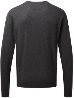 Premier Volwassenen Unisex Cotton Rich Crew Neck Sweater (Houtskool)