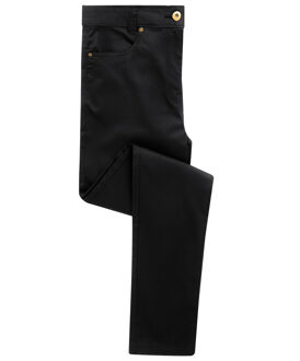 Premier Vrouwen/dames Performance Chino Jeans (Zwart) - EU 36 Normaal/ UK 8 Normaal