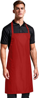 Premier Waterdicht slabberschort (Rood) - One Size
