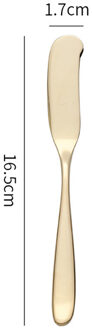 Premium 18/8 Rvs Kaas Spreader, Hand Gesmeed Boter Messen, Keuken Gereedschap goud