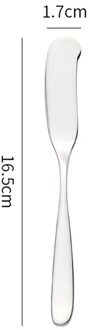 Premium 18/8 Rvs Kaas Spreader, Hand Gesmeed Boter Messen, Keuken Gereedschap zilver
