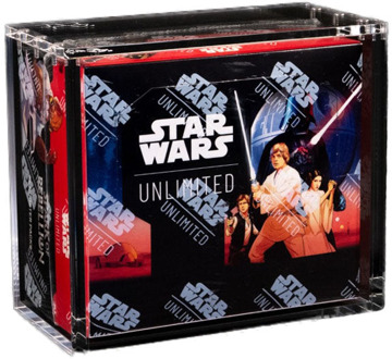 Premium - Acrylic Case Star Wars Unlimited Boosterbox