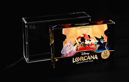 Premium Acrylic - Disney Lorcana Booster Box Case (6mm)