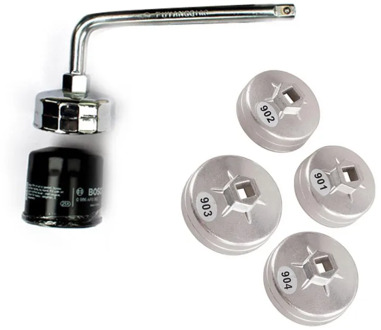 Premium Aluminum Alloy Cap Oil Filter Wrench Car Hand Oil Filter Wrench Housing Tool Remover for BTW /Chery /Golf Dropshipping