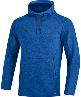 Premium Basics Sweater Met Kap - Royal Gemeleerd | Maat: 4XL