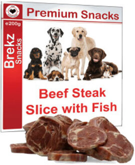 Premium Beef Steak slice with fish 200 gram 6 x 200 g