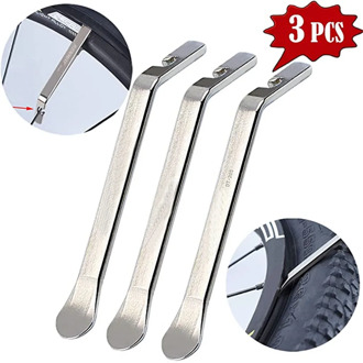 Premium Bicycle Tire Lever Tyre Spoon Iron Changing Tool, Bike Tire Levers 3 pcs #j3s