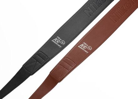 Premium Camera Strap 100th Anniversary Edition zwart