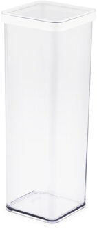 Premium Can LOFT 10x10x28 cm Transparant / Wit 2000 ml